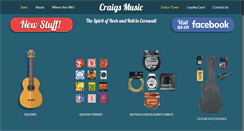Desktop Screenshot of craigsmusic.co.uk